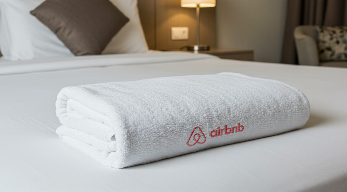 Juego de Toallas de Baño de Hotel para Airbnb
