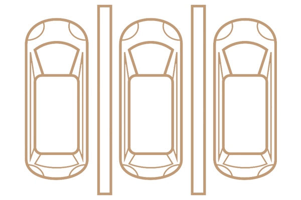 Amplio estacionamiento