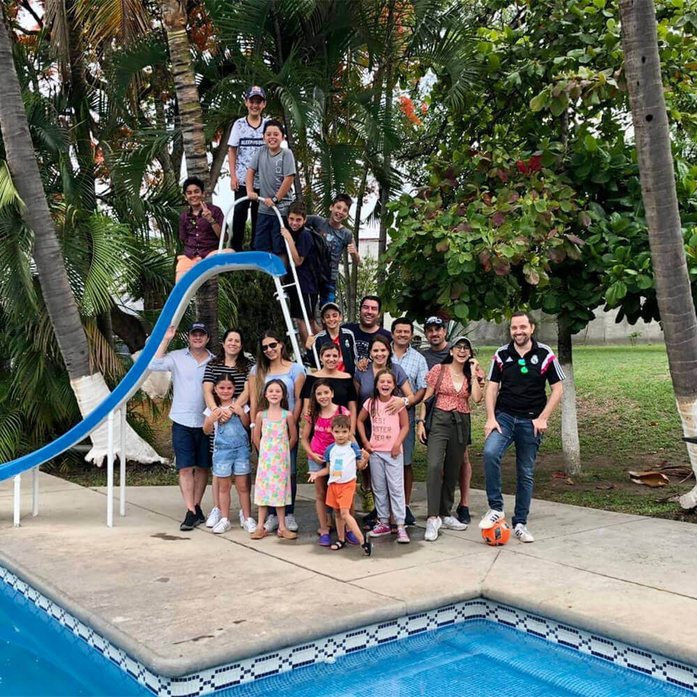 Disfrutar un espacio en familia