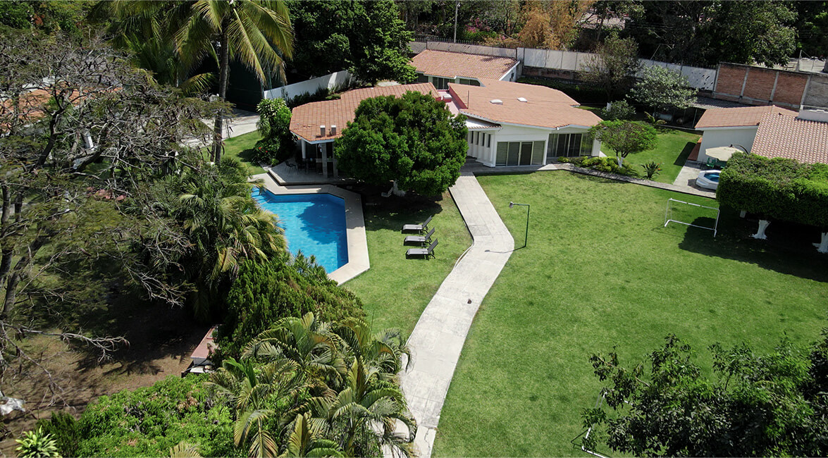 Private estate outdoor space in Yautepec Morelos — Quinta Juan Ramón